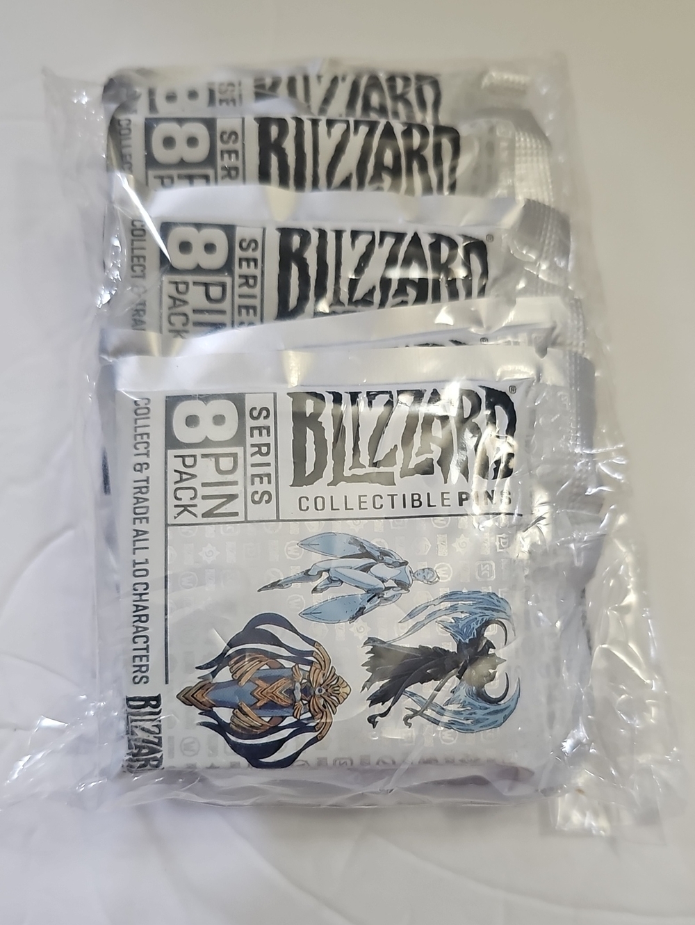 Collectible Pins - White Pack (8-Pin Series)